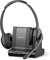 Plantronics Savi W720 Binaural UC Headset | Kabelloses Headset für PC, Handy und Schreibtisch (Generalüberholt)