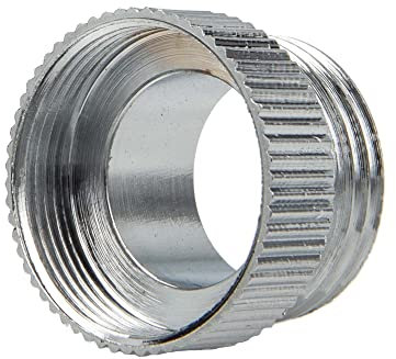 tecuro Aufnahmeadapter für Armaturenausläufe, AG 1/2 auf IG M22x1, Messing verchromt - 4699112
