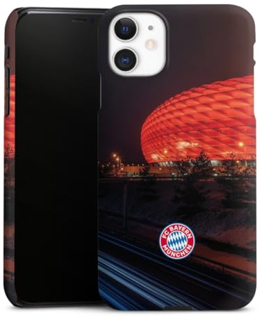 DeinDesign Premium Case kompatibel mit Apple iPhone 11 Smartphone Handyhülle Schutzhülle matt FC Bayern München FCB Stadion