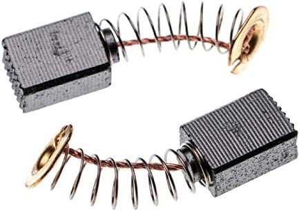 vhbw 2x spazzola in carbone 6 x 9 x 12mm compatibile con Makita 3703, 3707, 3707F, 3708, 3708F, 3709, 3710, 3901, 6822 utensile elettrico + molla