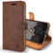 Snakehive Vintage Wallet for Apple iPhone SE 2022/ iPhone SE 2020 || Real Leather Wallet Phone Case || Genuine Leather with Viewing Stand & 3 Card Holder || Flip Folio Cover with Card Slot (Brown)
