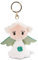 NICI 47061 Porte-clés Ange Gardien Good Luck 9 cm – Porte clef fille anges porte-bonheur avec trèfle – Animal en peluche doté d’une attache pour cordon, trousseau et porte-clés