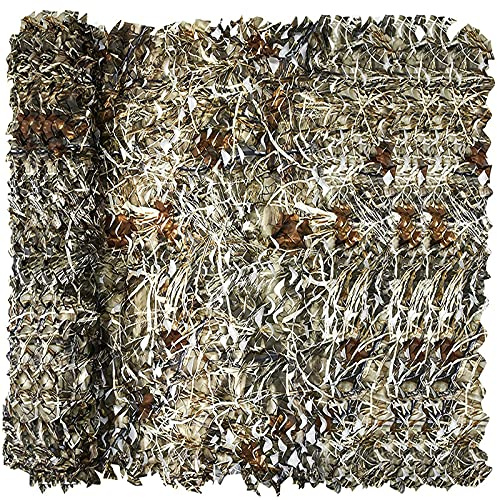 FullLit Camo Netting Camouflage Netting, 10ft×10ft, 20ft×20ft Hunting Blind Camo Net, Army Party Decorations, Sunshade Fence Nets, Bulk Roll, Mesh, for Camping, Shooting, Photograph, Car Cover