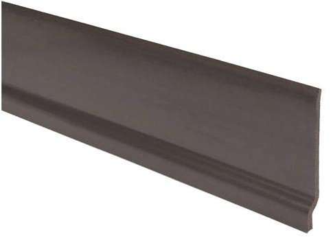BATTISCOPA RESINA ESPANSA cf. 10 barre da 2 mt. (MM. 70X9 - NOCE SCURO)