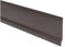 BATTISCOPA RESINA ESPANSA cf. 10 barre da 2 mt. (MM. 70X9 - NOCE SCURO)