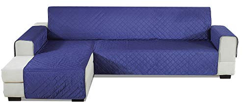 PETCUTE Sofabezug L Form gesteppter Sofabezug Sofaschutz ecksofa wasserdichte sofahusse ecksofa Chaiselongue Links 240x270cm