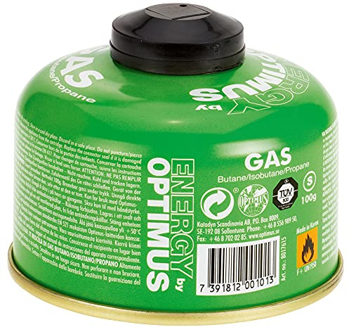 Optimus Optimus Gas 100g Butan/Isobutan/Propan (EN,NO,SE,FI,CZ,PL)