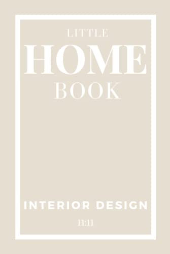 Little Home Book: Aesthetic Neutral Coffee Table Books, Decorative Home Staging and Bookshelf Styling Decor