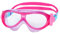 Zoggs Kinder Phantom Maske mit UV-Schutz und Antibeschlag-Schwimmbrille, Rosa/Lila/Aqua, 0-6 Jahre