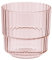 APS Linea - Vaso de plástico Tritan con 0,22 litros, sin BPA, apilable, irrompible, reutilizable y apto para lavavajillas, 220 ml, rosa claro