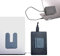 DriveSlide - Aesthetic Portable Computer Mounted External Hard Drive and Hub Holder to Organize Laptop Workspace and Declutter Cable with Lock System