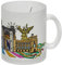 Glas Tasse mit Wimmelgrafik Berlin Motiv