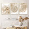 JNAOZI Islamische Leinwand,Islamische Wandbilder,Allah Islamische Zitate Poster Leinwand Malerei Bilder Deko für Wohnzimmer, Schlafzimmer,Büros，Kein Rahmen (60x90cm*3)…