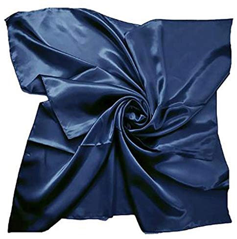 Pure Silk Scarf Women Silk Square Scarves Bandanas Kopftuch Lightweight for Ladies Hair Head Neck Decoration Headwear Halstuch Schal