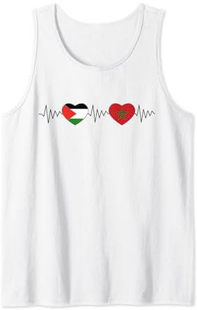 Maroc Palestine Drapeau Palestine Gaza Free Palestine Débardeur