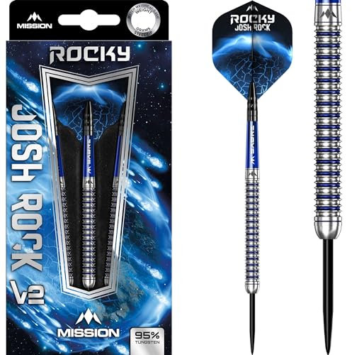 MISSION Josh Rock V2 95% - Steeldarts 22 Gramm