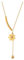 HSAJS Asymmetrische Blumen Anhänger Halskette Glänzende Panzerkette Damen Schmuck Elegant Ykette Minimalistischer Schmuck