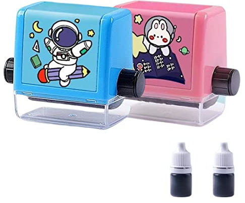 Mathe-Stempelroller Mathe-Stempel Mathe-Roller Stempel für Kinder Roller digitaler Lehrstempel intelligenter Mathe-Roller Stempel für Mathe-Probleme Mathe-Stempelroller (Multiplizieren + Teilen)
