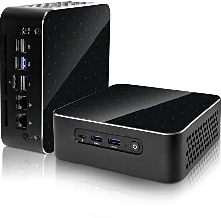 KingnovyPC Mini PC Windows 11, Ryzen 9 7940HS Mini Computer, 32GB RAM 1TB SSD Desktop Computer, 8K@60Hz Triple Display for Gaming,Home,Office, WiFi6, BT5.2