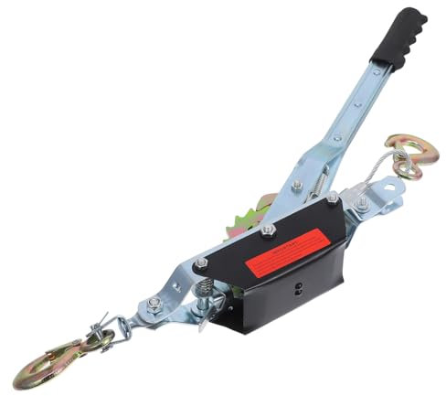 HOMSFOU Seilspanner Komm mit, Winde Seil kommt mit Seilzieher zum Fällen von Bäumen Seilwinde Handkurbel drahtseil spanner stahlseil spanner Ratschenkraft-Ouller Komm eine lange Handwinde