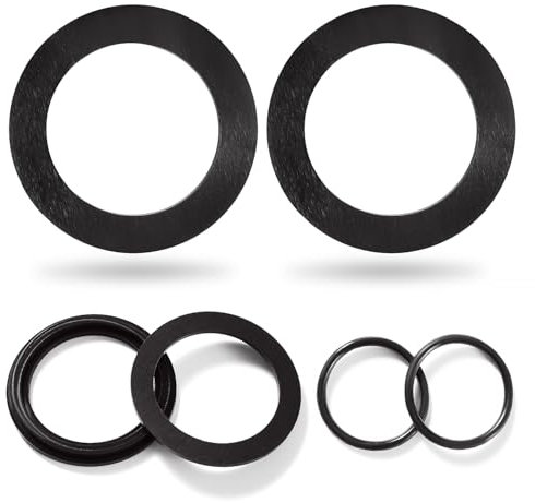 YIXISI 6 Stücke 25076RP Pool O-Ring Dichtungsringe, Pool Dichtringe Unterlegscheiben Runde Dichtung, Pool Dichtung Dichtungen Kompatibel mit Intex Pool Kolbenventile 10745, 10262, 10255