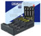 MXJFYY Liitokala Lii-600 Quick Battery Recharger with LCD Display Touching Control, 4 Slot Quick 18650 Battery Charger with 12V5A Adapter for Li-Ion/Ni-MH/Ni-Cd 14500 21700 AA AAA etc