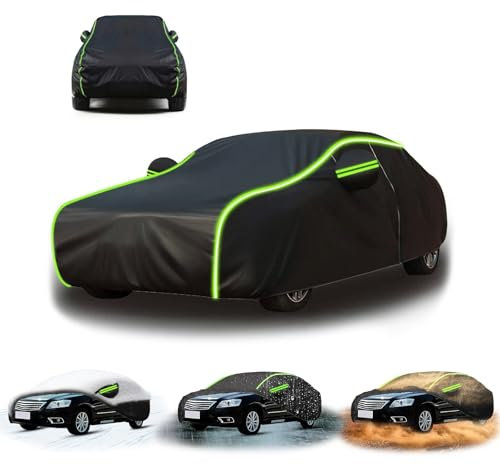 Autoabdeckung Vollgarage Für Citroen C4, Auto Abdeckplane, Autoabdeckung Winter, Universelle Allwetter-Garage-Isolierung,Autoabdeckung Wasserdicht Atmungsaktiv-tjc1