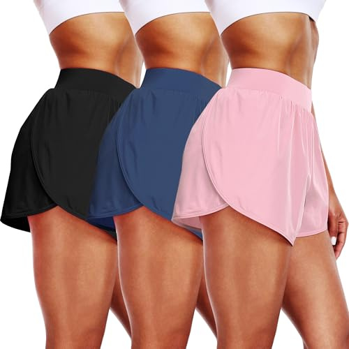Cadmus 2-in-1-Trainingsshorts für Damen mit Handytaschen