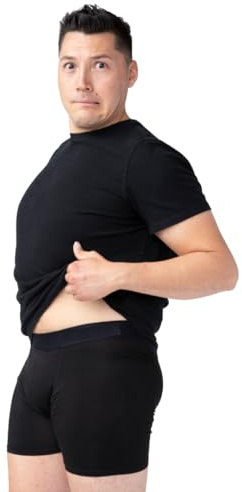 tootles Men's Flatulence-Filtering Boxer Briefs 3.0 – Odor-Blocking, Gas-Absorbing Underwear with Replaceable Carbon Filter