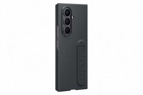Samsung Silicone Case EF-MF966 für das Galaxy Z Fold7, Smartphone Cover, Handy-Hülle inklusive Fingerhalter, Silikon, Schutz Case, stoßfest, dünn und griffig, Schwarz