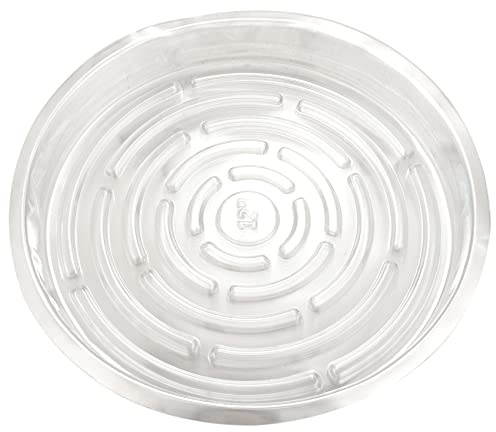 Qeunrtiy Pflanzen Tassen, 10 Packung mit 30 cm (12), Transparente Blumen Topf Tropfen Schalen für Innen- und AußEn Pflanzen Garten Klar