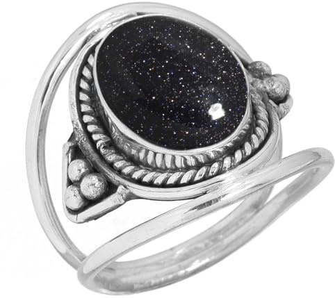 Handgemacht 925 Sterling Silber überzogen Ring Natur Edelstein Mondstein, Kristall, Karneol, Rosenquarz Oval Boho Schmuck Für Damen