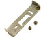 Lighting Fixture Ceiling Plate Bracket Plate Earthed 97mm with Nickel Screws