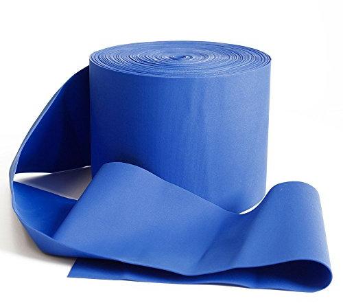 FTM Deuserband, Fitnessband Physioband für Aquagymnastik, Blau Extra Stark, Latexfrei, Länge 3m, Breite 10cm