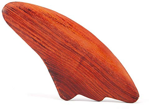 Bodhi Gua Sha Massagehilfe aus Hartholz | Ergonomisches Faszien Tool mit Spitze | Asiatisches Massageholz für Triggerpunkt-Massage