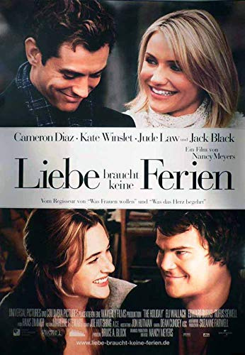 Liebe braucht keine Ferien - Cameron Diaz - Filmposter 120x80cm gerollt