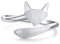 Ring Verstellbar Silber Fuchs Ringe Damen 925 Sterling Echt Silber Fox Finger Verstellbar Geschenk Damen Schmuck Frauen