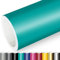 Actinium® Klebefolie 10€/m² Türkis Matt | 5m x 0,31m selbstklebende matte Folie | Möbelfolie selbstklebend Küchenfolie Plotterfolie
