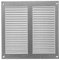 8 x 8 Inch / 200 x 200 mm Galvanized Air Vent Cover - Steel Return Air Grilles - for Ceiling and Sidewall - HVAC - with Insect Protection Screen (7.87''x7.87'' Inch, Galvanized)