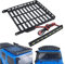 Runup RC Dachgepäckträger aus Metall mit Scheinwerfer für 1/24 RC Crawler Car Axial SCX24 AXI00005 Gladiator Upgrade Zubehör