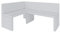 Eckbank Akiko Corner Bench - Eckbankgruppe für Ihrem Esszimmer, Küche modern, Sitzecke, Essecke. Perfekt für Küche, Büro und Rezeption. Solide und Starke Verarbeitung. (Soft 17, 142x196cm Links)
