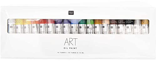 Oil Farbe 18 Tuben a 12 ml