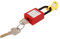 Cadenas de Disjoncteur, Facile à Installer Fonctionnement Sûr Kit de Consignation de Disjoncteur Fixation par Goupille Taille Standard avec 2 Clés pour le Système de Protection de l'alimentation