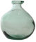 SENSEI MAISON - Vase dame-jeanne en verre recyclé h 18 cm SCANDIC - 18 cm - Vert d'Eau