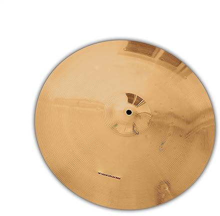 Cymbal 18 Pollici Crash Piatto Tornitura Lucidatura E Superficie di Scavo per Batteristi Piatti per Principianti