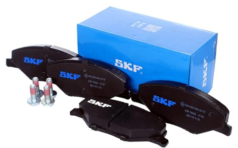 SKF Scheibenbremse Bremsbelag VKBP 80628-4er Set - Position Vorderachse Höhe 77 mm Länge 154 mm Breite 83 mm Dicke 17,7 mm - OE Qualität