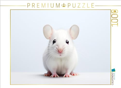 CALVENDO Puzzle EIN Motiv aus dem Kalender Only White Animals | 1000 Teile Lege-Größe 64 x 48 cm Foto-Puzzle für glückliche Stunden