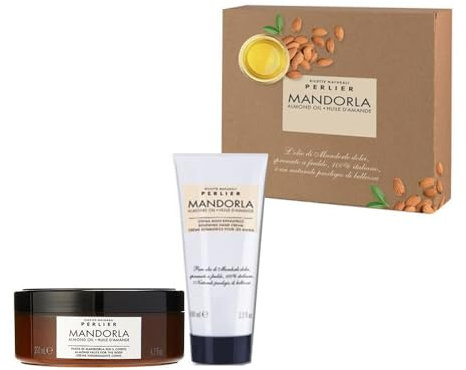 Perlier Mandorla – Box mit Körperpaste 200 ml + Handcreme 100 ml