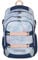 neoxx Schulrucksack ACTIVE Pro Dreaming of pastel - aus recycelten PET-Flaschen - Rucksack für die Schule mit 3 Fächern + Geheimfach – höhenverstellbare und gepolsterte Träger – Volumen ca. 30 Liter