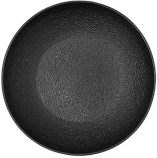 Bidasoa Fosil Plato Hondo Porcelana 21x21x4,7cm Negro